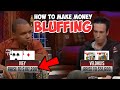 Bluffing Lesson - How to Bluff in poker correctly