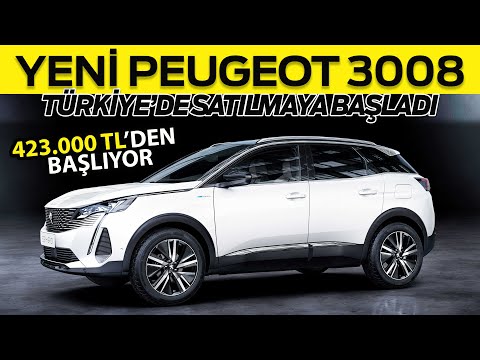 Yenilenen Peugeot 3008'in Türkiye fiyatları belli oldu