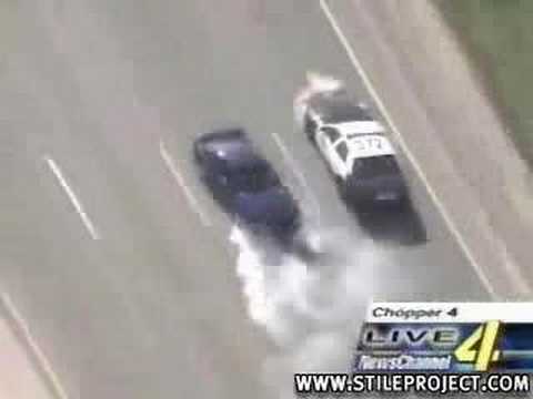 Persecucion de un Mustang Wow!