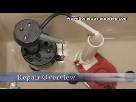 how to fix a toilet overflow leak