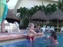 Jude learning to swim at Fiesta 2008!