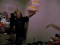 walki talki thrown at a persons head!!! [[funny]]