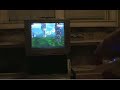 Playing StarFox64 with the Wii-mote. This is running on an emulator, with the computer connected to a tv. Not running off the Wii.