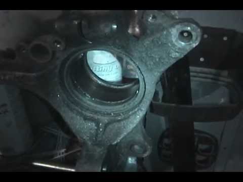 1995 Subaru Legacy – notes on replacing front wheel bearing