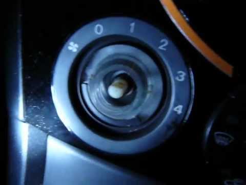 Mazda RX-8 Fan Knob Repair