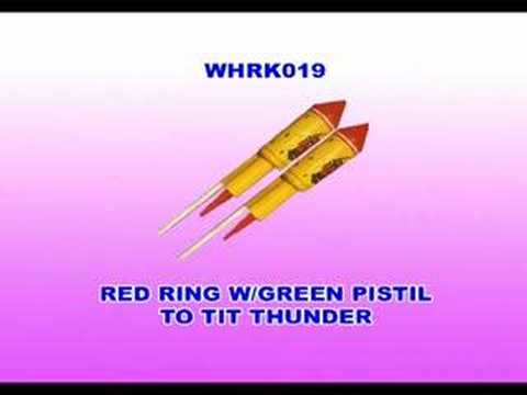 Consumer fireworks - Rockets - Red ...