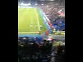 Reading fans celebrating they're goal vs swansea