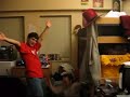 my roommates got a little drunk.