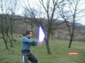 Demonstratie cu sabia laser
