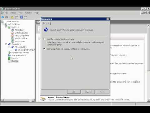 how to recover wsus database