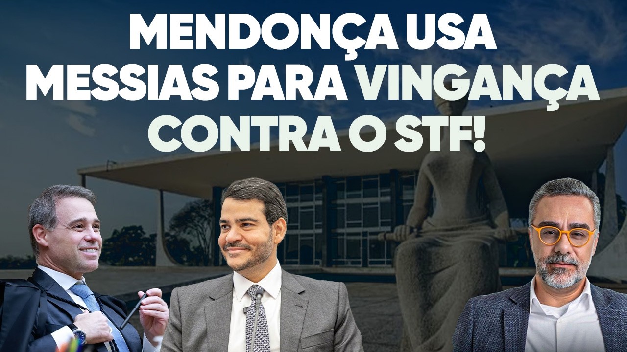 🚨 Mendonça ajuda Messias a chegar no STF: você não vai acreditar no motivo!