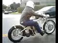 Riding my electric chopper (motorcycle) Riding my electric chopper (motorcycle)