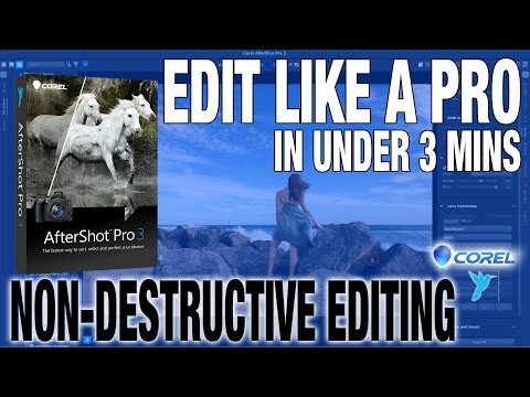 Photo Editing Like A Pro in 3 Minutes with Corel AfterShot
