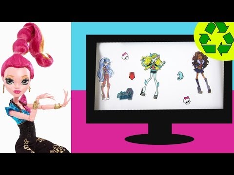 Make: television - How to make a doll TV with moving images - Recycling - Really Works - EP 725 XOXOXO, Merve Don't forget to visit us: http://www.simplekidscrafts.com http://w...