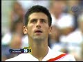 Federer Djokovic 2007 Final 1st set Tiebreak NY07