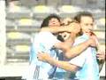 Cannigia goal Argentina 1 Brazil 0
