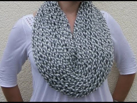 How to Knit a Cowl-Neckwarmer Pattern #4 by ThePatterfamily