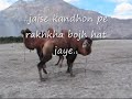 Leh to Nubra Valley (includes Leh to Pangong)