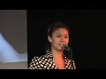 Sarah Kay performs at the Urbana Poetry Slam
