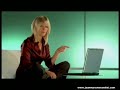 television commercial for the launch of windows vista to the french market by the tf1 tv presenter flavie flament
