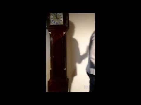 how to set grandfather clock