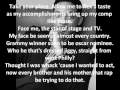 Letra de la cancion Don´t Say Nothin´ - Will Smith