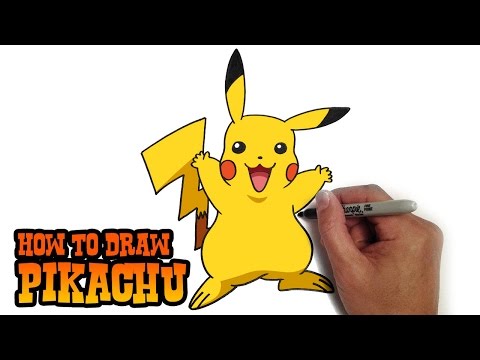 how to draw pikachu