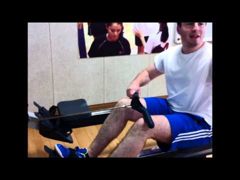 how to use the rowing machine at the gym