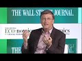 Bill Gates talks about the future of energy usage and his investments in alternatives to fossil fuels. He speaks with WSJ's Alan Murray at the 2012 ECO:nomics conference.