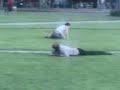 Front flip over a bum lol