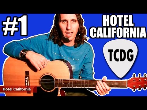 Como Tocar Hotel California (Eagles): Tutorial Guitarra Acústica 1 TCDG