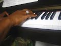 Three Times A Lady Piano