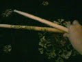 my drums and drum sticks and books