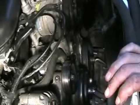 how to change fto alternator belt