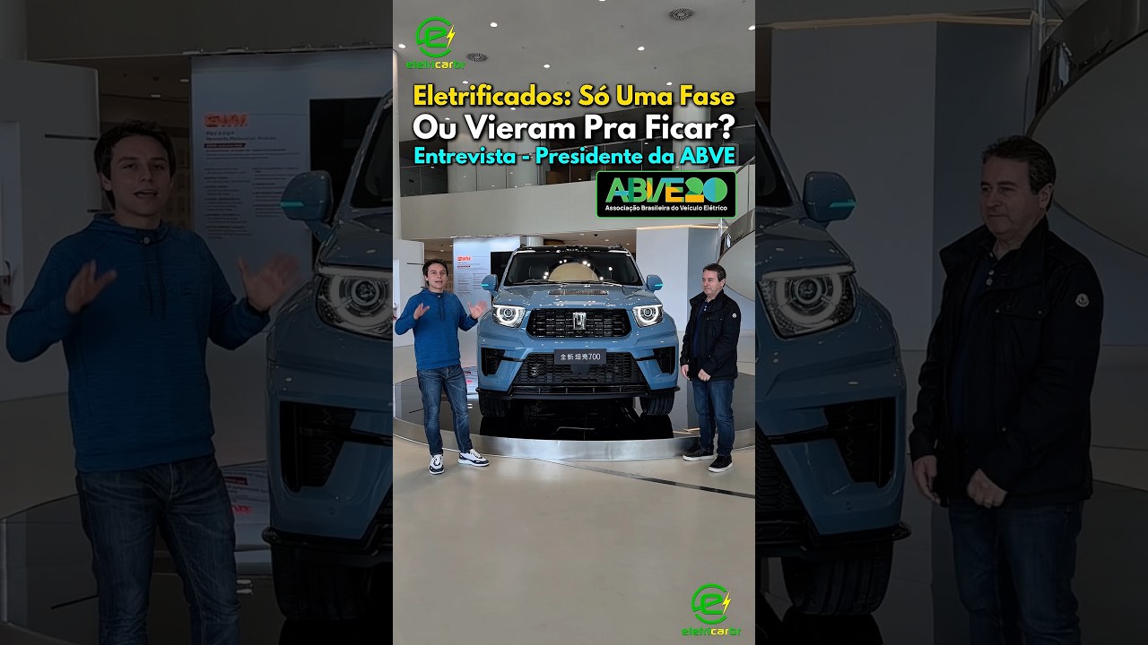 Carro Elétrico/Híbrido vai Vender? Presidente da Associação Brasileira do Veículo Elétrico ABVE