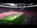 FA Cup Final 2011 - Stoke City singing Delilah before the game