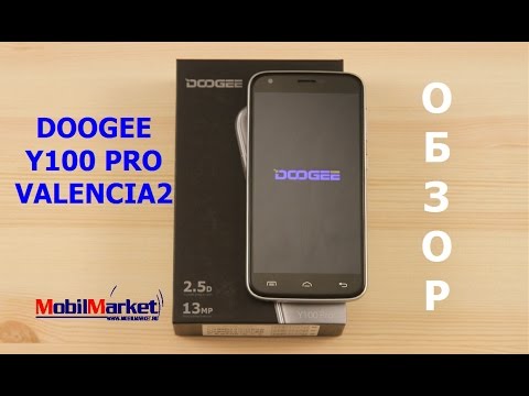 Обзор Doogee Y100 Pro Valencia2 (2/16Gb, LTE, gray)