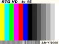 RTG HD tv 15 - Testcard 22-11-08 RTG HD tv 15 - Testcard 22-11-08