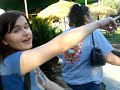 Silly girls at the zoo