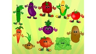 Vegetables Song For Kids | Simple Song For Children Learning English
