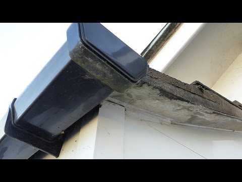 how to fix gutter leak