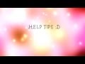 HELP TIP #1- how to get cute backgrounds from ...