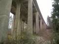 Kesselbrücke bei Friedewald vor der Sprengung