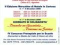 AMICI DEL PRESEPIO PADULA- PROGRAMMA ATTIVITà DICEMBRE 2008- GENNAIO 2009