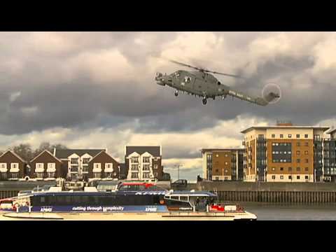 London 2012: Royal Marines and elite police squad carry out Olympic security
