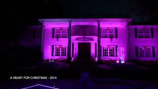  Amazing Christmas Light Show! Projection Mapping and Water Fountains - Nutcracker Suite 2014