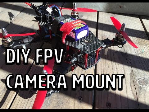how to mount a camera on a quadcopter
