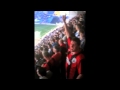Huddersfield Town fans at Tranmere Rovers, April 2011
