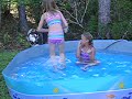 nalani in the pool with me and maddie nalani in the pool with me and maddie