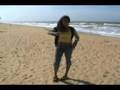 Eu na praia de Unamar - Cabo Frio